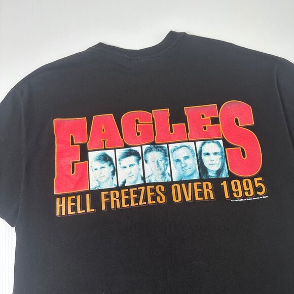 1994 The Eagles Hell Freezes Over Band Tour Tee XL - Picture 6 of 8